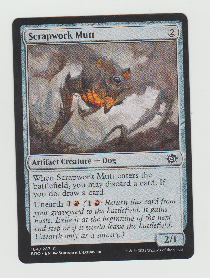 The Brothers' War Scrapwork Mutt